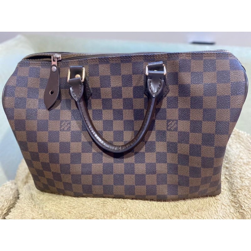 Preloved LV Damier speedy 30