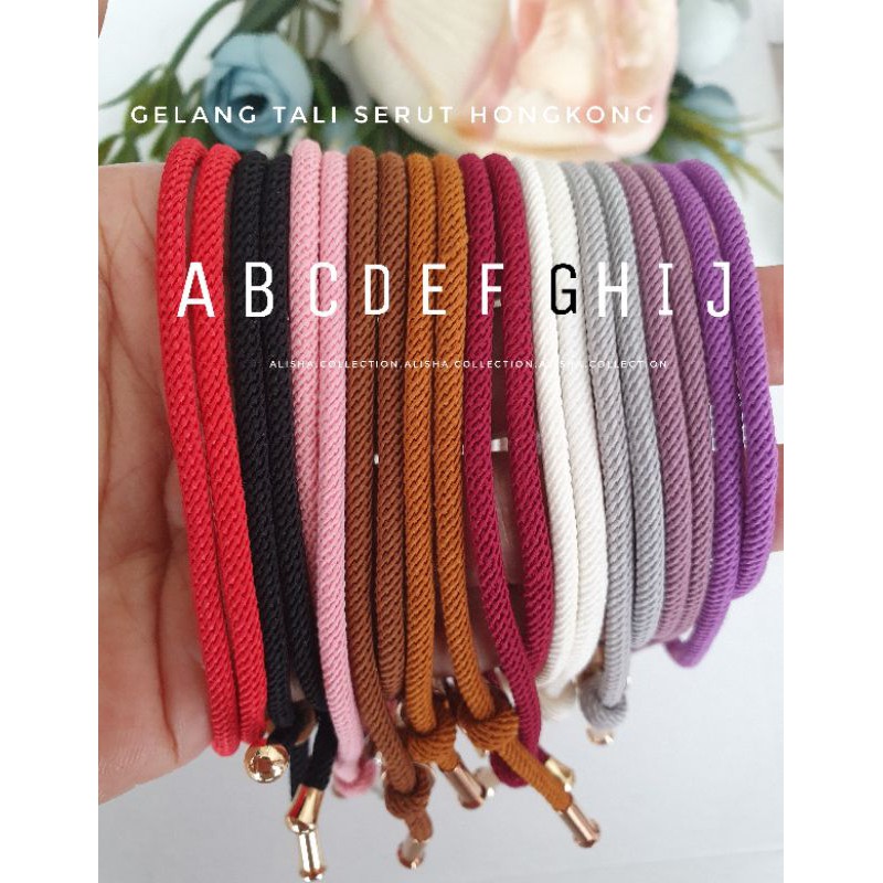 Gelang Tali Serut Hongkong | Tali gelang Xuping 1Pcs