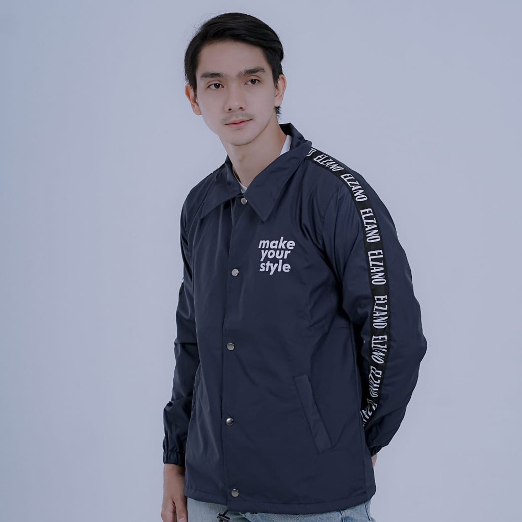 Pro Collection - Coach Jaket - Jaket Parasut Elzano Make Your Style - Jaket Parasut Pria