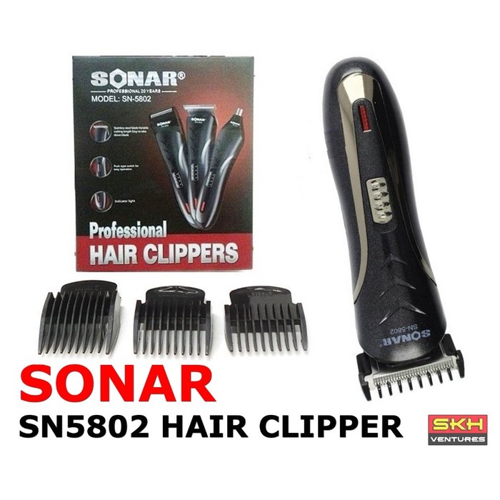 Sonar SN- 5802 Alat Cukur Rambut,Kumis,Jenggot Dan Bulu Hidung Ori 100%