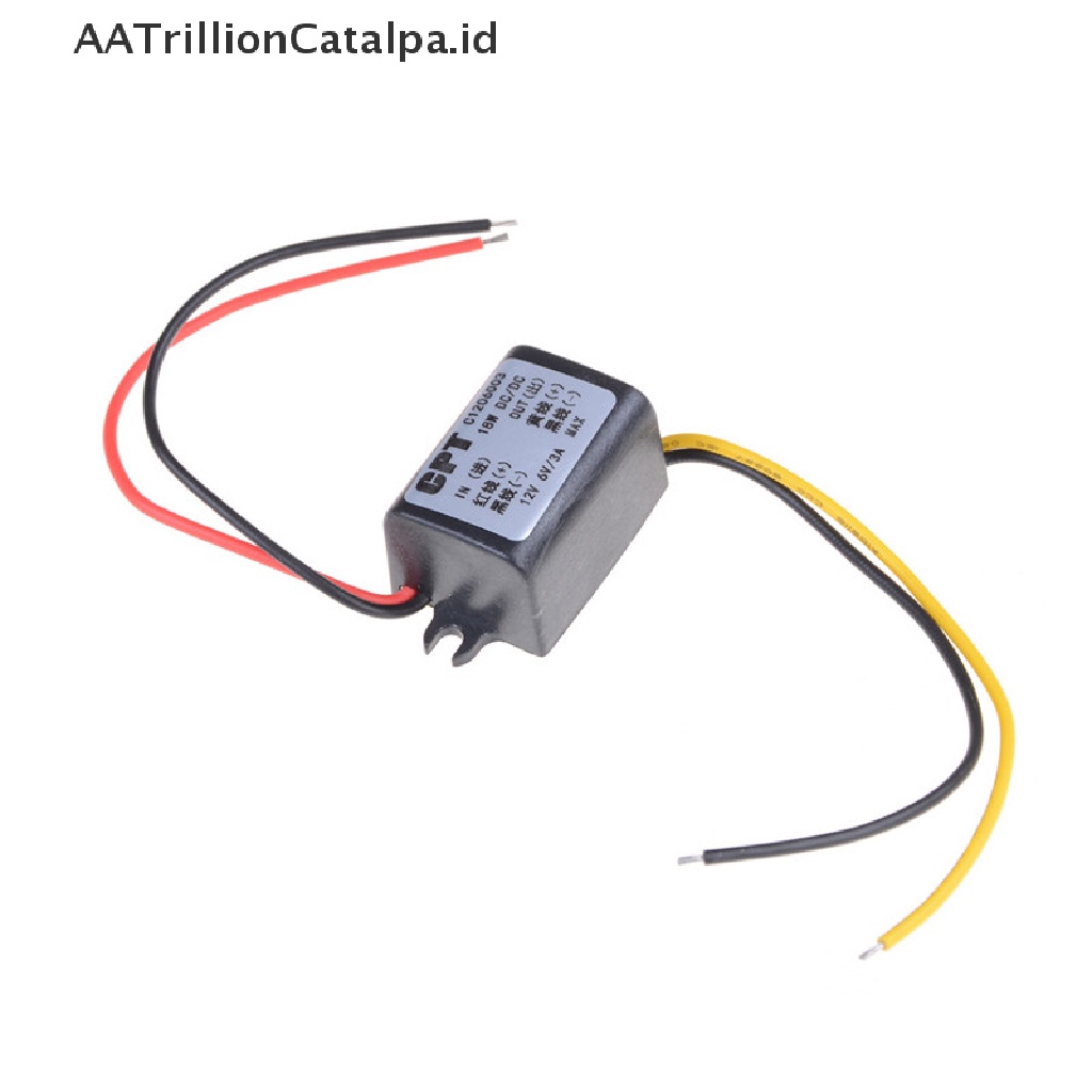 Modul Konverter Power Supply Regulator Tegangan Step Down DC-DC 12V Ke 6V