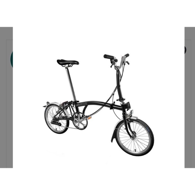 Brompton M6L warna black New 2020