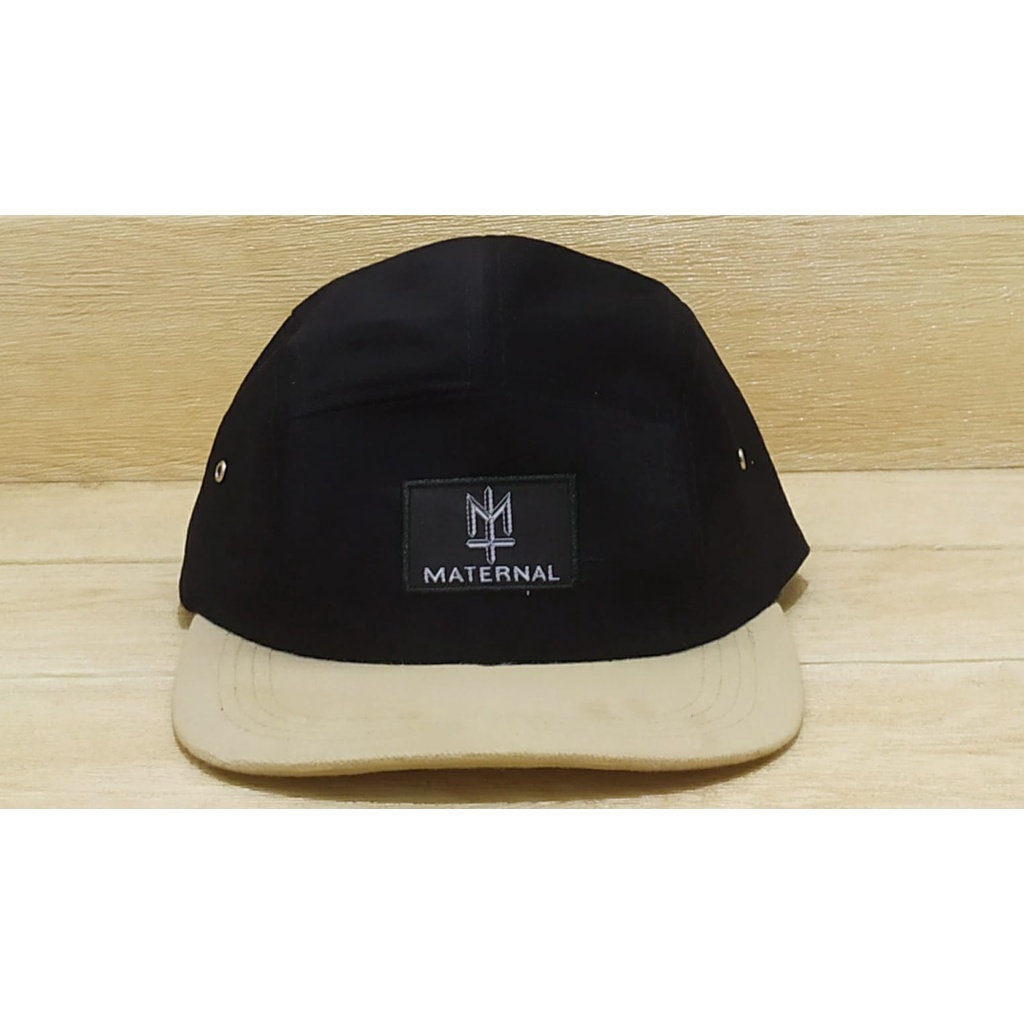 [COD]Topi Snapback Bordir Mtrll Kombinasi Lima Panel/Topi Hip-Hop/Topi Keren