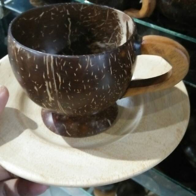 CANGKIR KOPI BATOK KELAPA UNIK