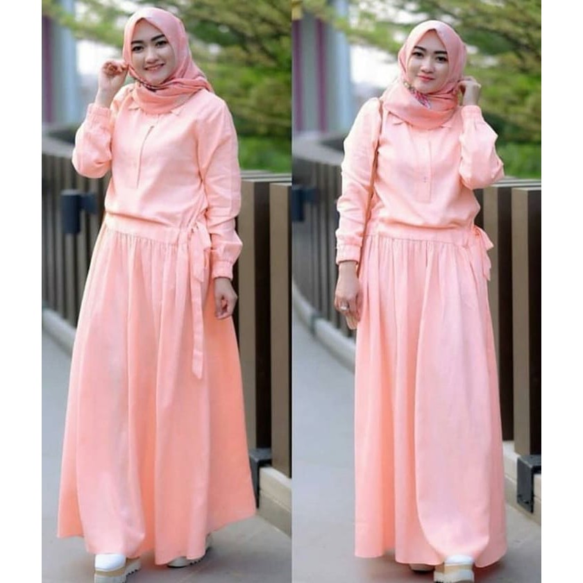 Baju Muslim Gamis Syari SADIRA DRESS Pakaian Muslim Wanita Terlaris-2