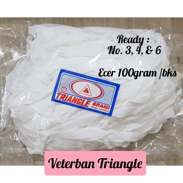 Veterban / Tali Popok / Tali Guling Triangle (per ons)