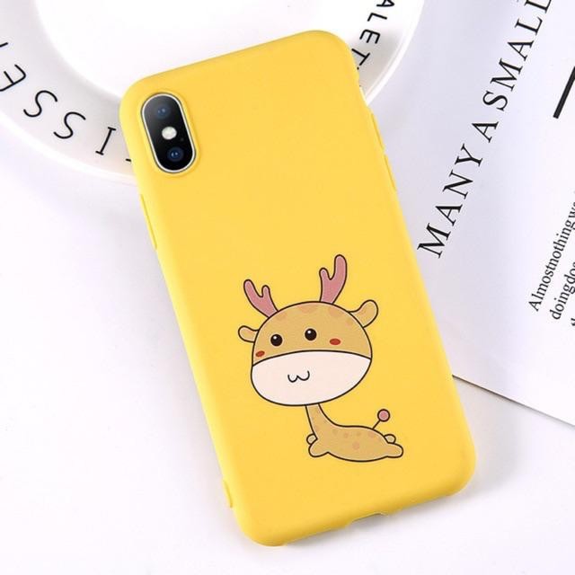 SOFTCASE 9 MOTIF CARTOON CASE IPHONE 11 8 7 6 X XS XR MAX