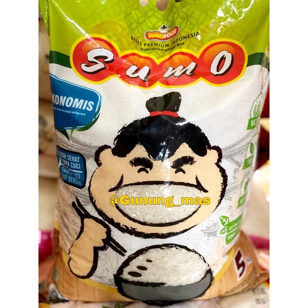 

Beras Sumo 5 Kg Kemasan Hijau