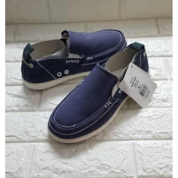 SEPATU PRIA CROCS WALUMAN WALUMEN WALU MEN CANVAS SHOES