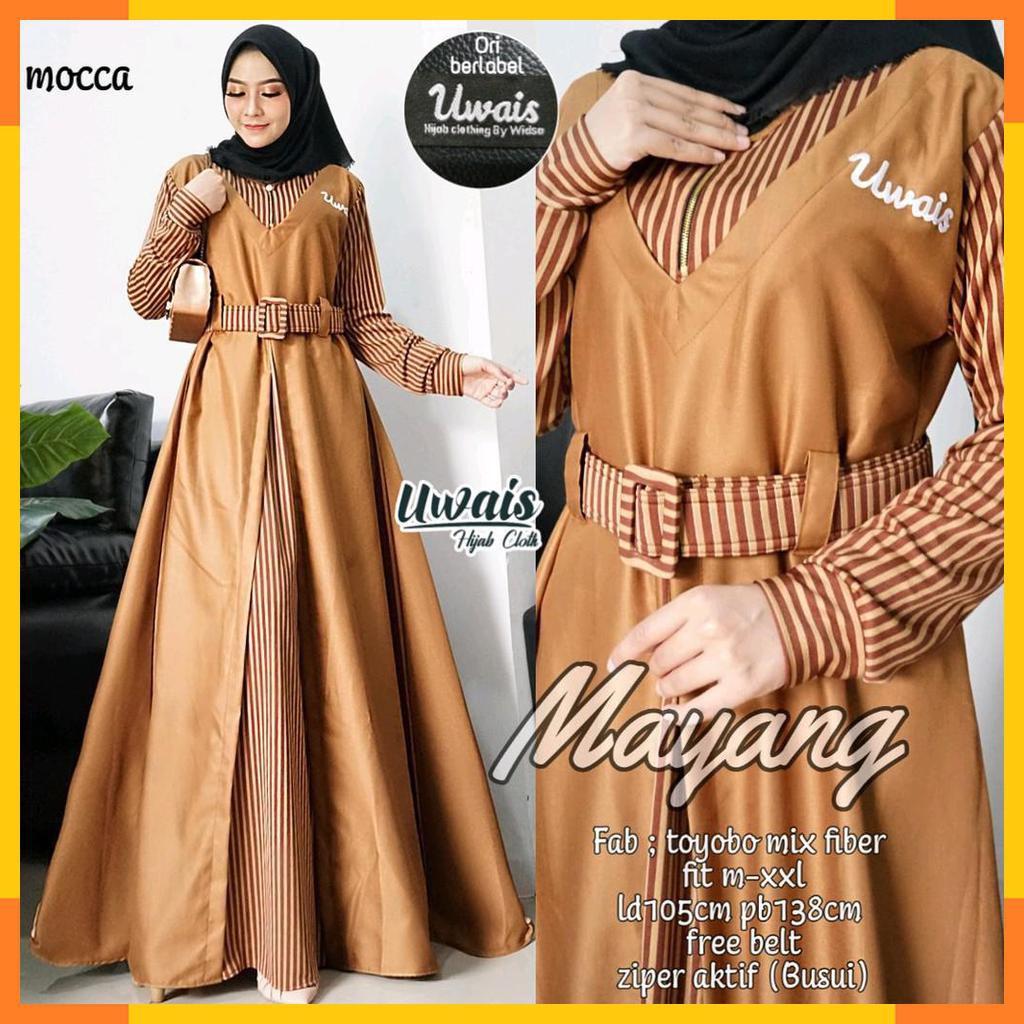 DRESS GAMIS. MAYANG MAXY. FASHION MUSLIM WANITA. BY UWAIS
