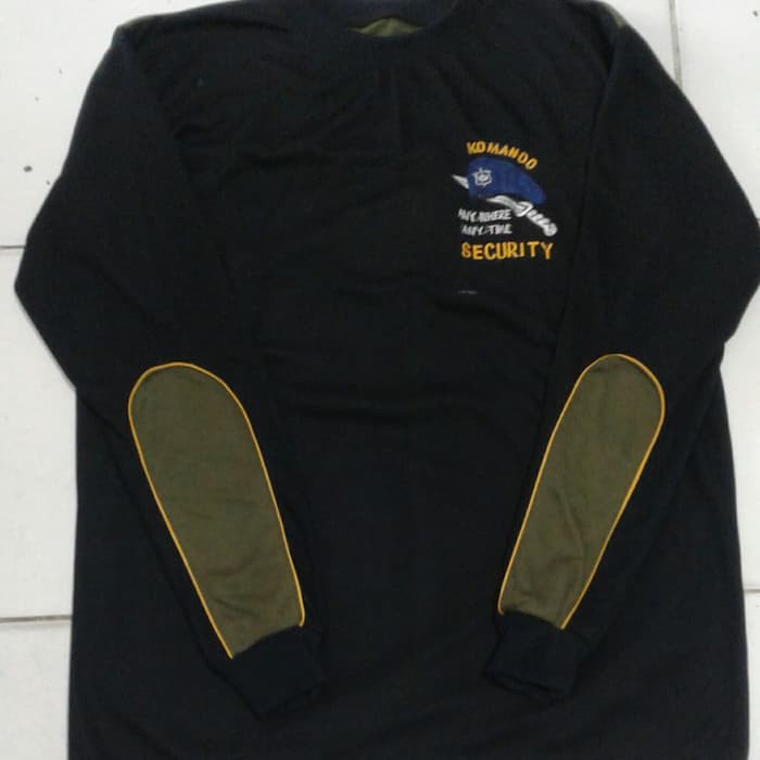 Ready Stok kaos securty panjang