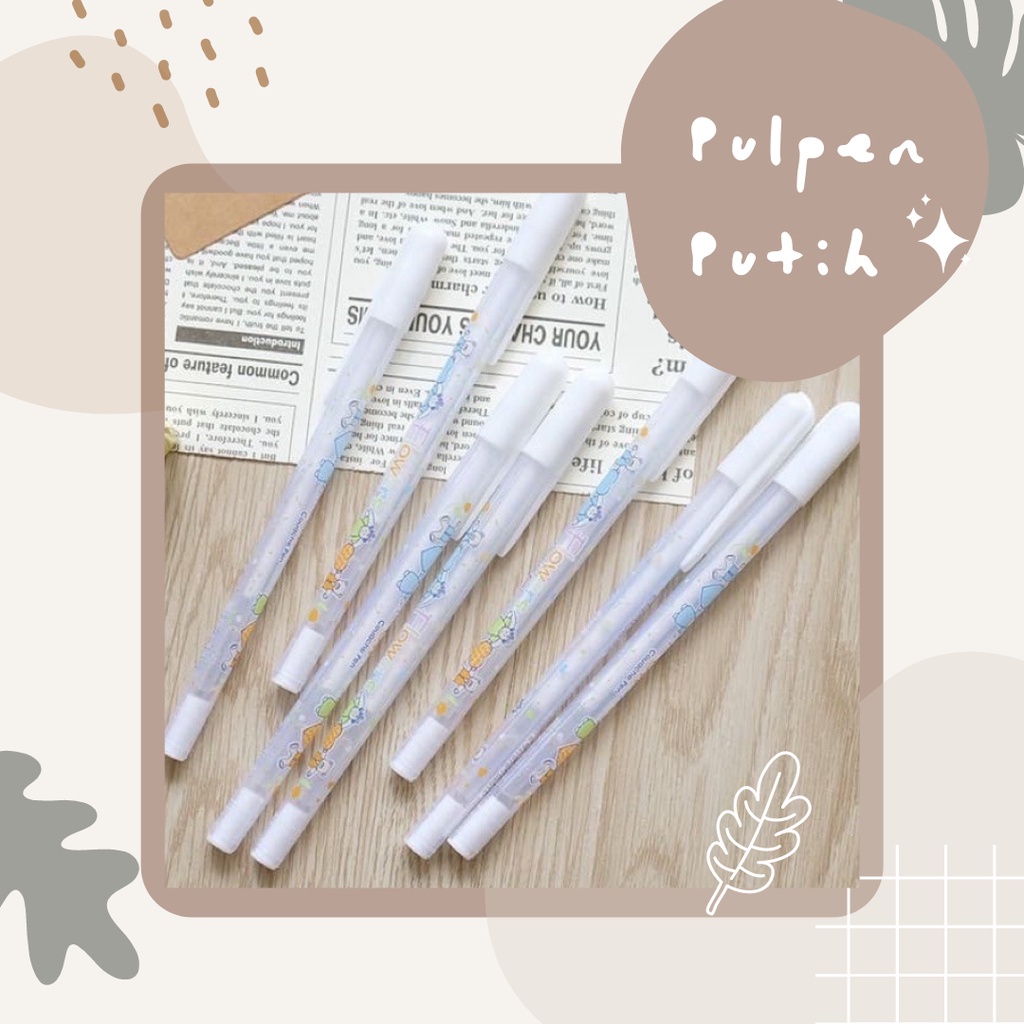 

Pulpen Bolpoin Putih