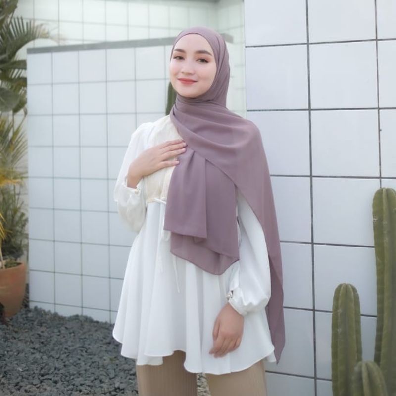 Pashmina / Hijab Pasmina Ceruty Babydoll