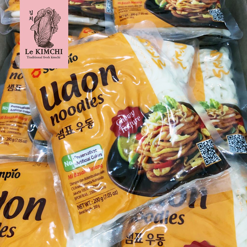 

Gooku 28 Store Sempio - Fresh Udon Noodles - Mie Kenyal Korea