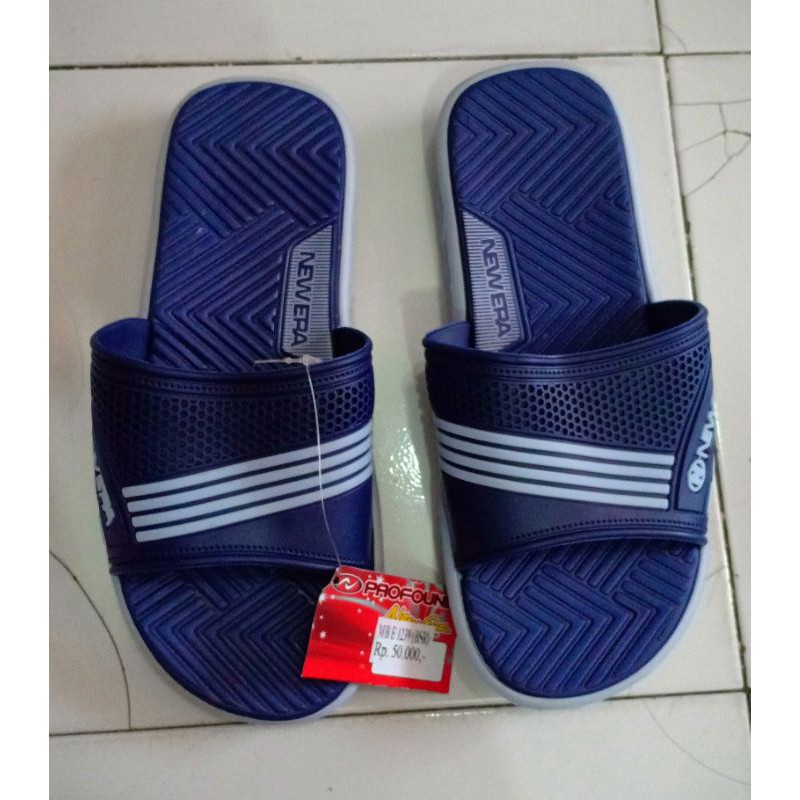 Sandal Slop Pria/Sandal karet NewEra