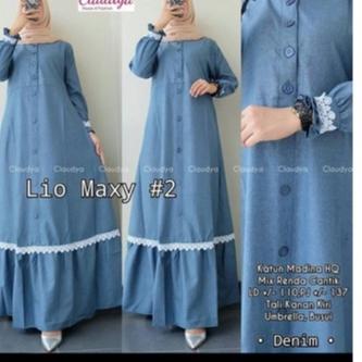 Barang Pilihan.. LIO MAXY DRESS/PAKAIAN WANITA/DRESS