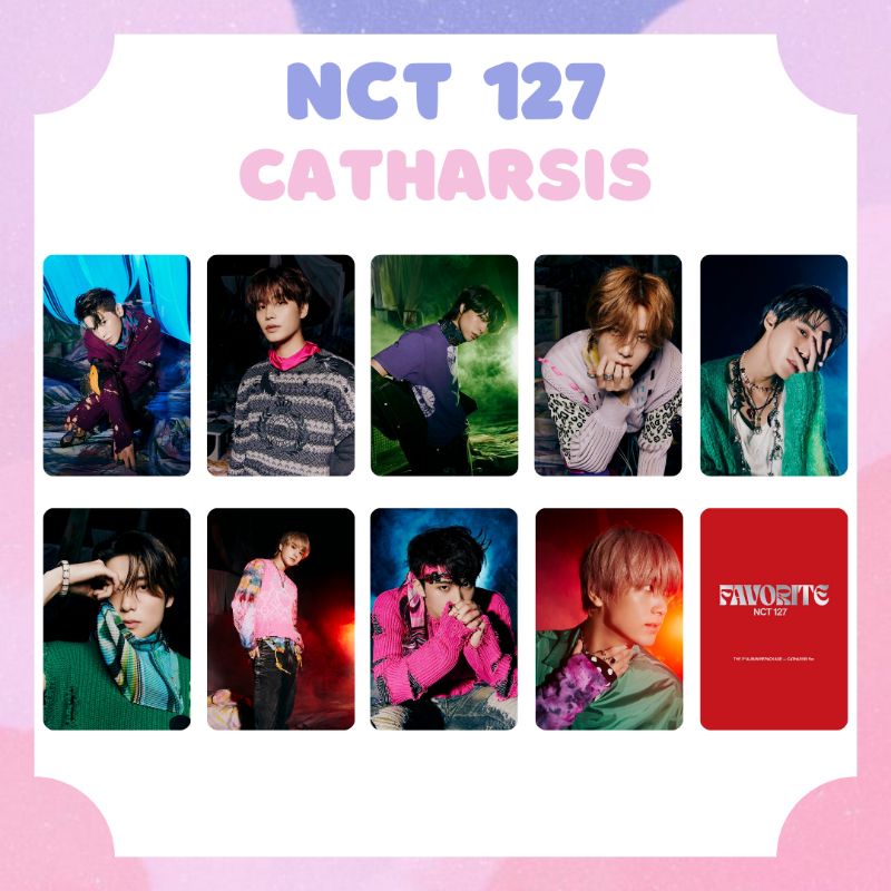 [NCT 127] PHOTOCARD NCT 127 FAVORITE TAEYONG TAEIL JOHNNY YUTA DOYOUNG JAEHYUN JUNGWOO MARK HAECHAN ‼️BACA DESKRIPSI ‼️