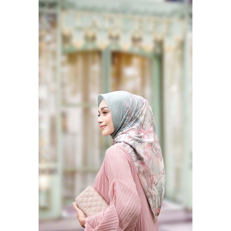 Bohemian Scarf Vanilla Hijab Romantic Sage Mint NEW