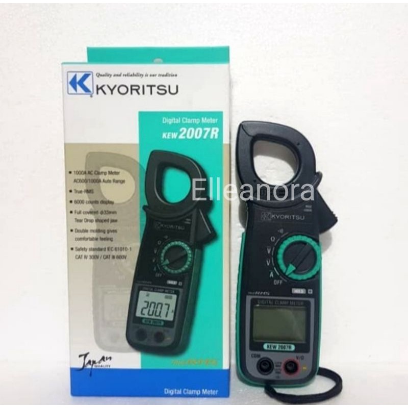 Digital Clamp Meter Kyoritsu 2007R Original