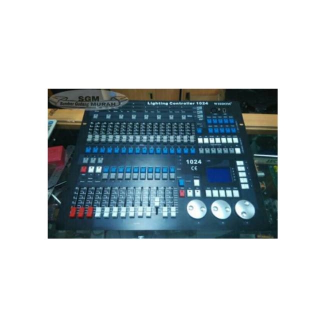 MIXER CONTROLLER LIGHTING WISDOM 1024 ORIGINAL GARANSI RESMI