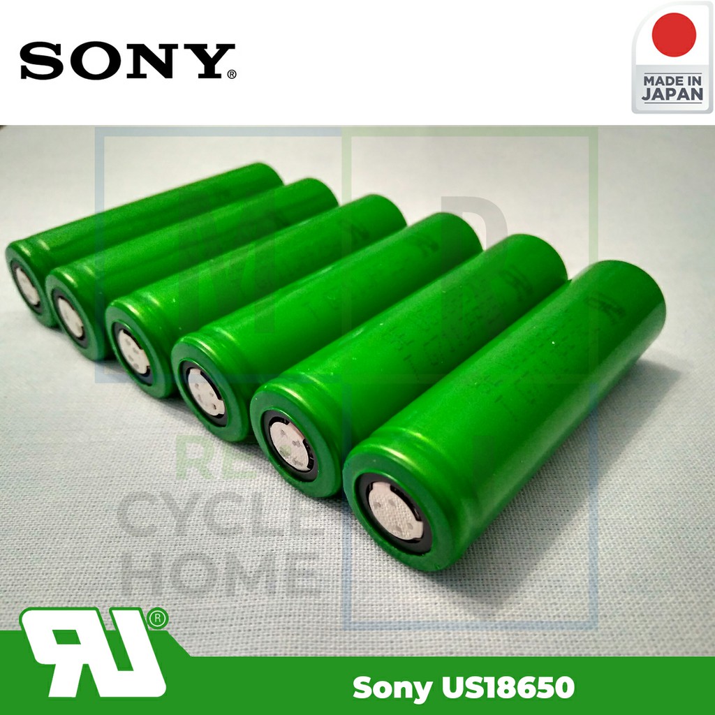 Baterai 18650 Sony US18650 GR/GS Li-ion Copotan Laptop