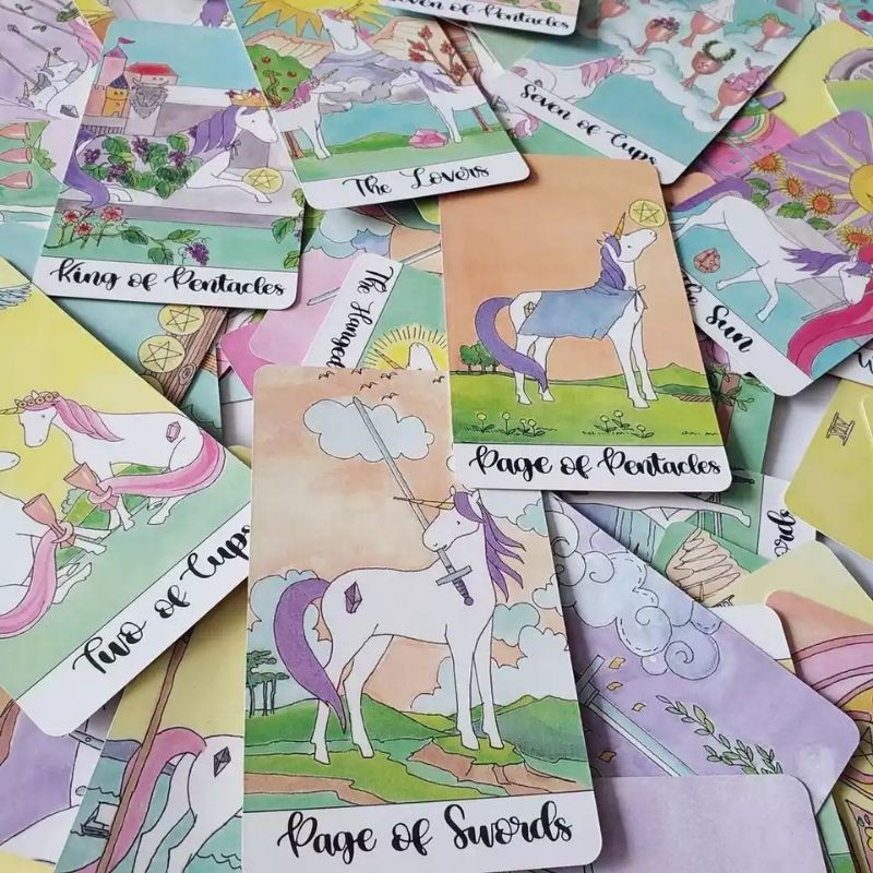 Crystal Unicorn Tarot