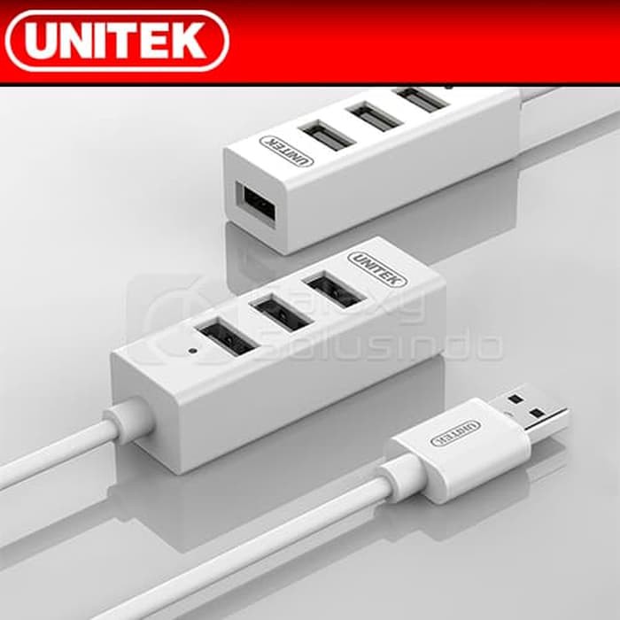 USB Hub UNITEK USB2 0 4 Port Hub Y 2146   Putih