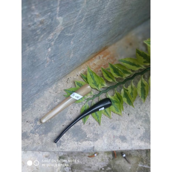 unce / once / pipa rokok tanduk kerbau 8 - 10 cm