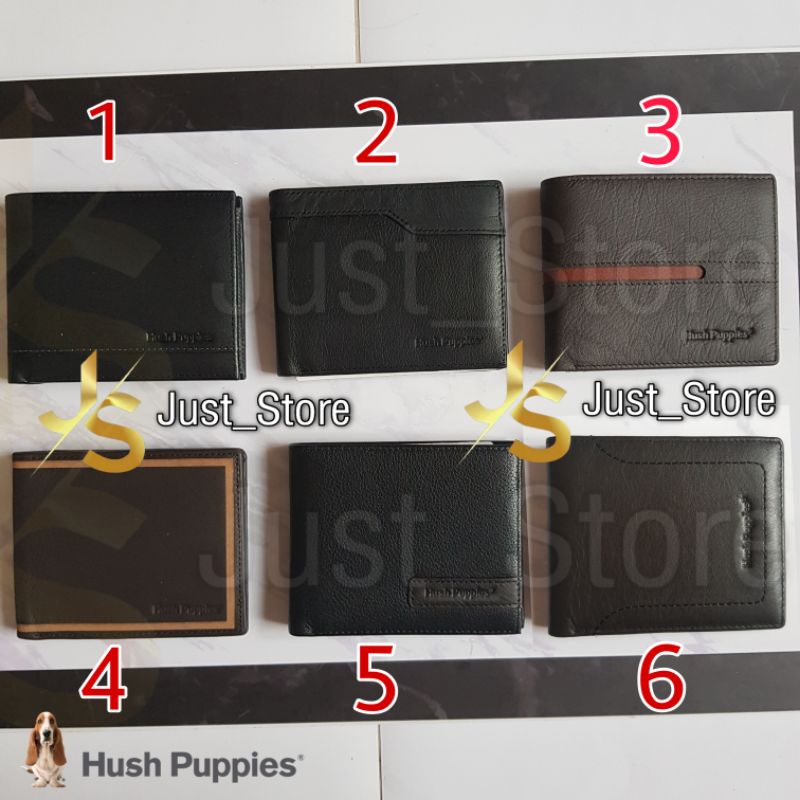 [READY STOCK] Dompet Hush Puppies Short Authentic Original