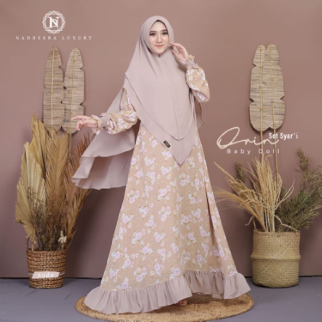 Nadheera Luxury Orin set Syar’i