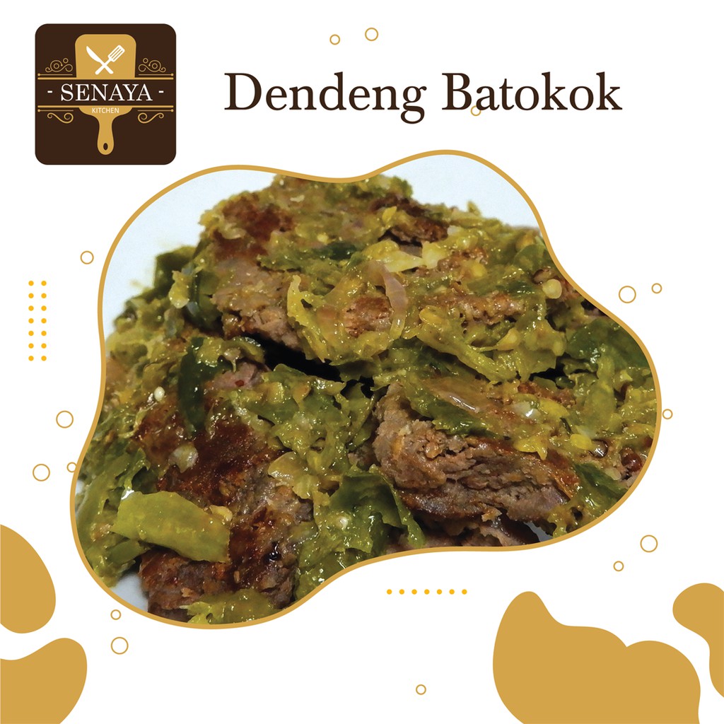 

DENDENG BATOKOK 250 gr + Sambal Hijau