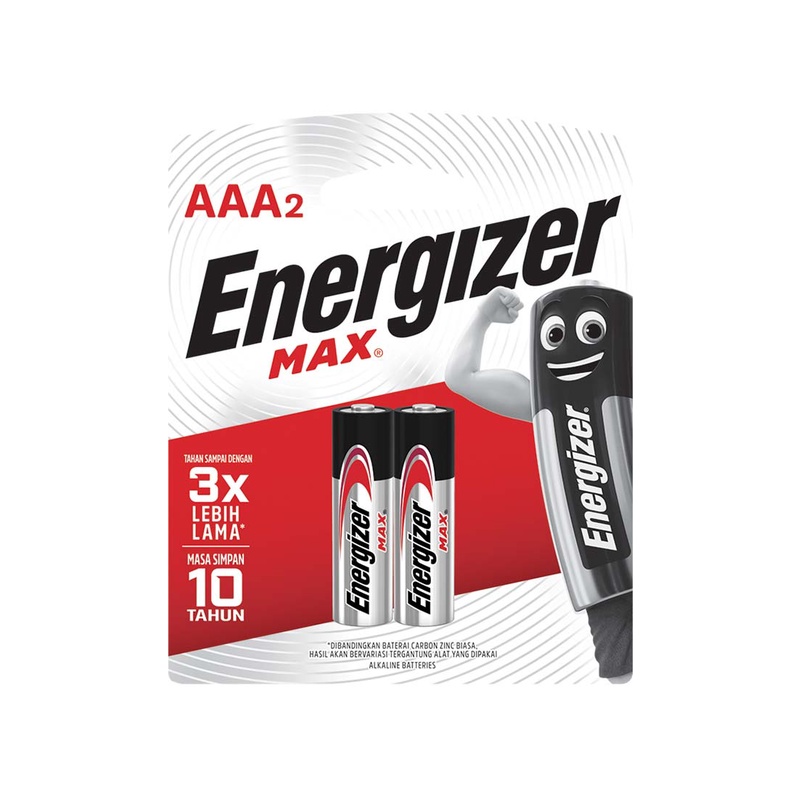 ENERGIZER E92 AAA BP2 MAX 2S