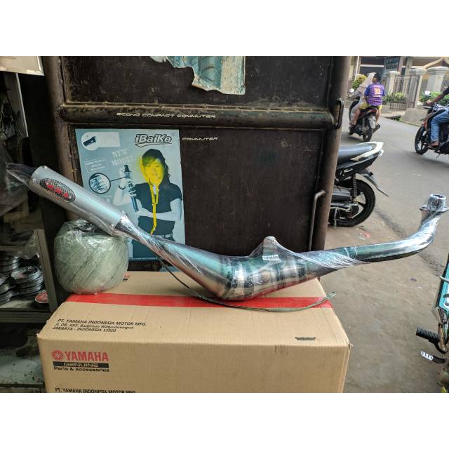 Knalpot kolong bobokan ARS Yamaha FIZR
