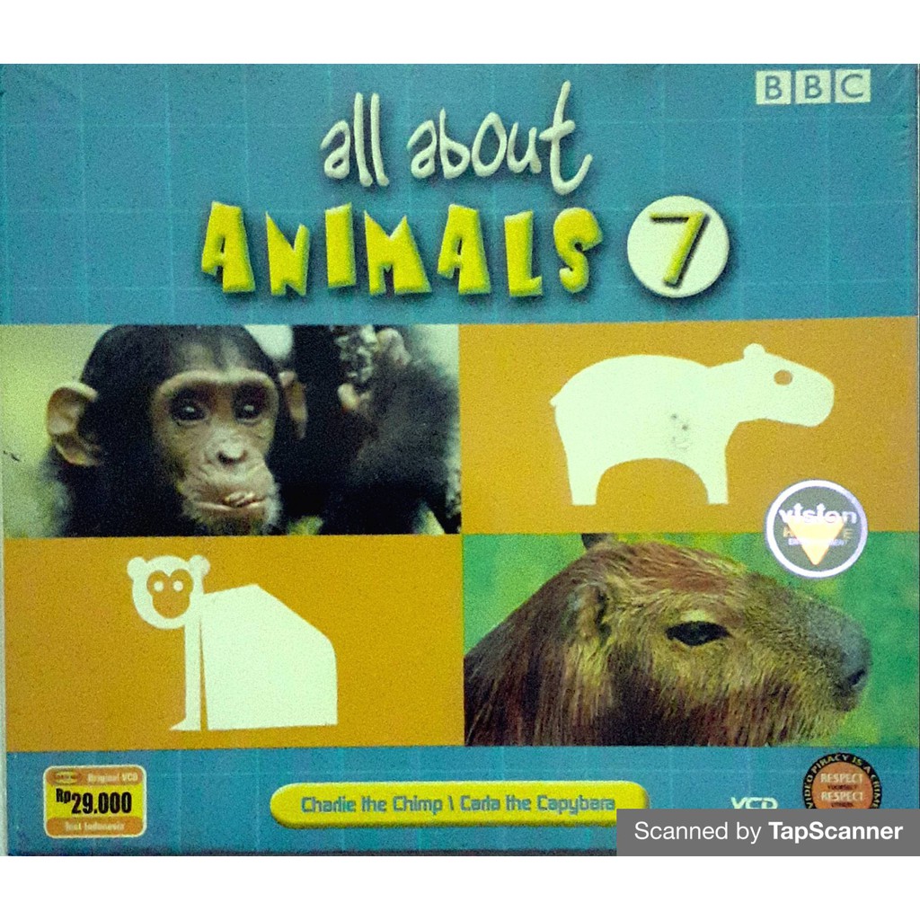 All About Animals 7 : Charlie the Chimp & Carla the Capybara | VCD Original