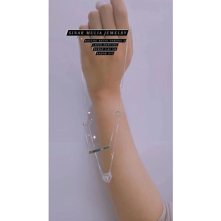 KALUNG REGAL VARIASI 2 LAYER DANCING DEWASA EMAS ASLI