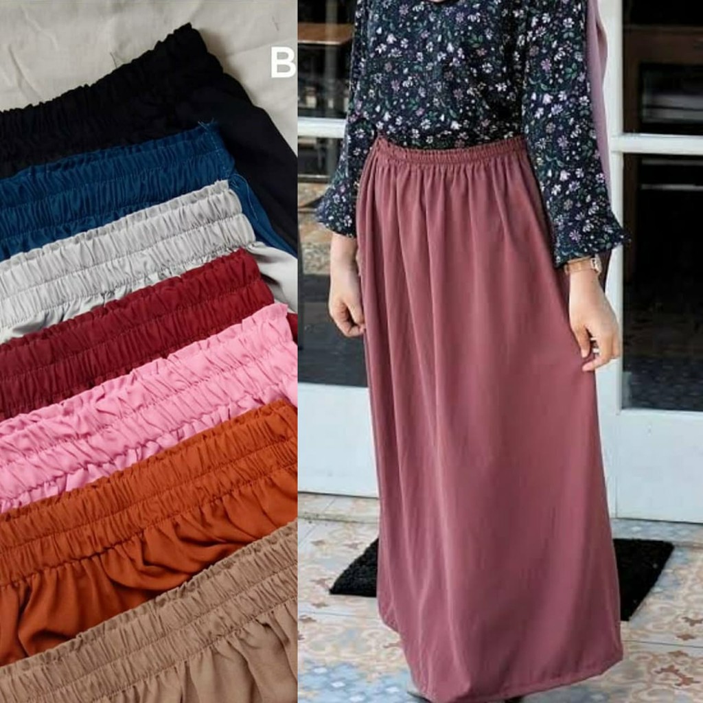 WOLFIS ROK SKIRT Bahan Exclusive