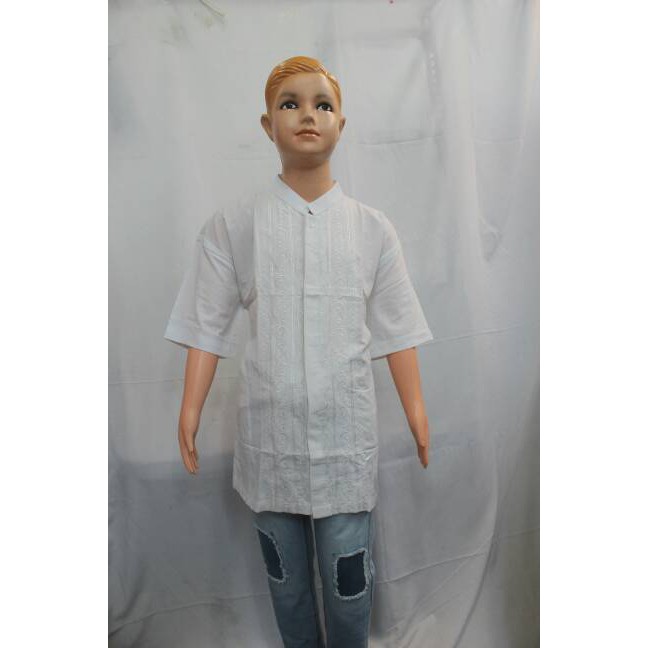 baju koko anak katun/koko katun/koko sekolah