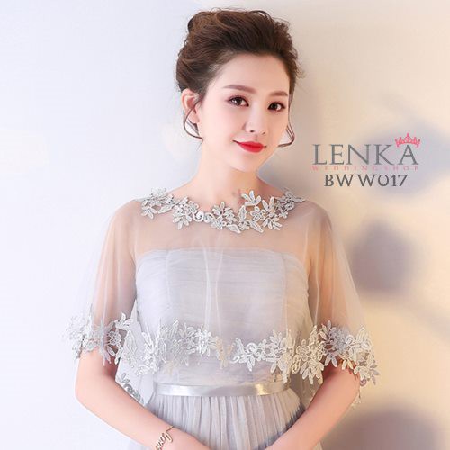 [PALING LARIS] CARDIGAN BRIDAL AKSESORIS PENGANTIN PESTA RENDA BWW017