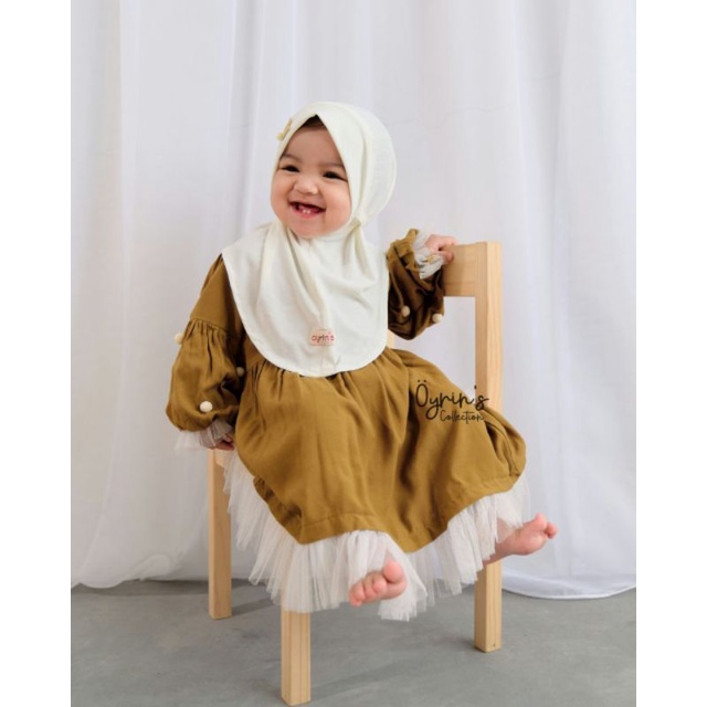 Gamis Bayi dan Anak Shiena Dress By Oyrins