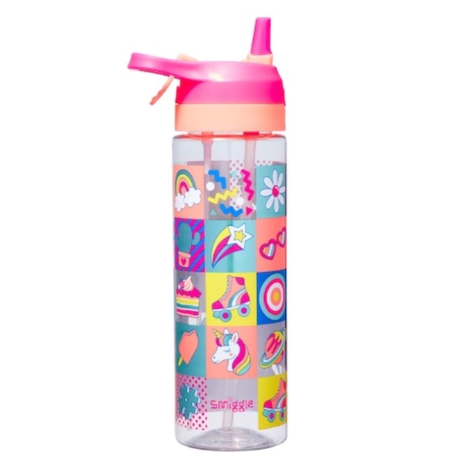 Botol Minum Semprot Smiggle Ori Spritz Spray Drink Bottle 700ml