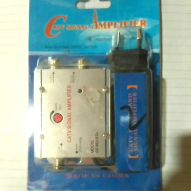 BOOSTER CATV SIGNAL AMPLIFIER