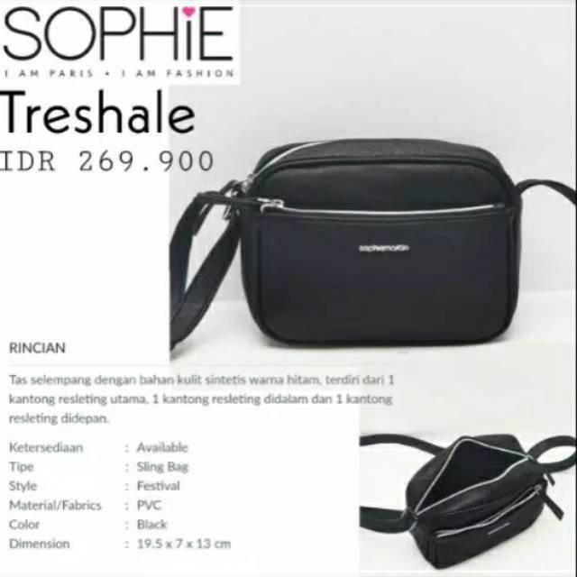 Tas Promo Treshale Sophie Martin Paris import kulit