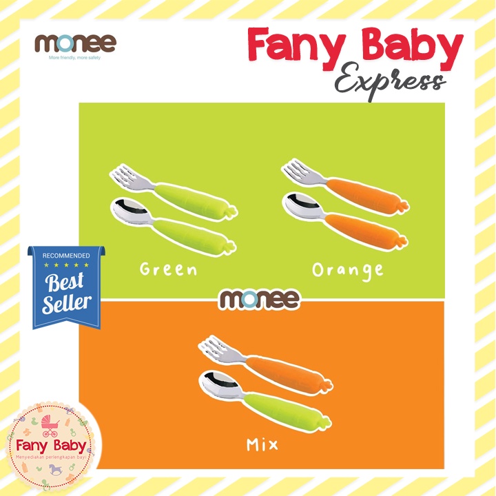 MONEE KIDS SPOON &amp; FORK SET