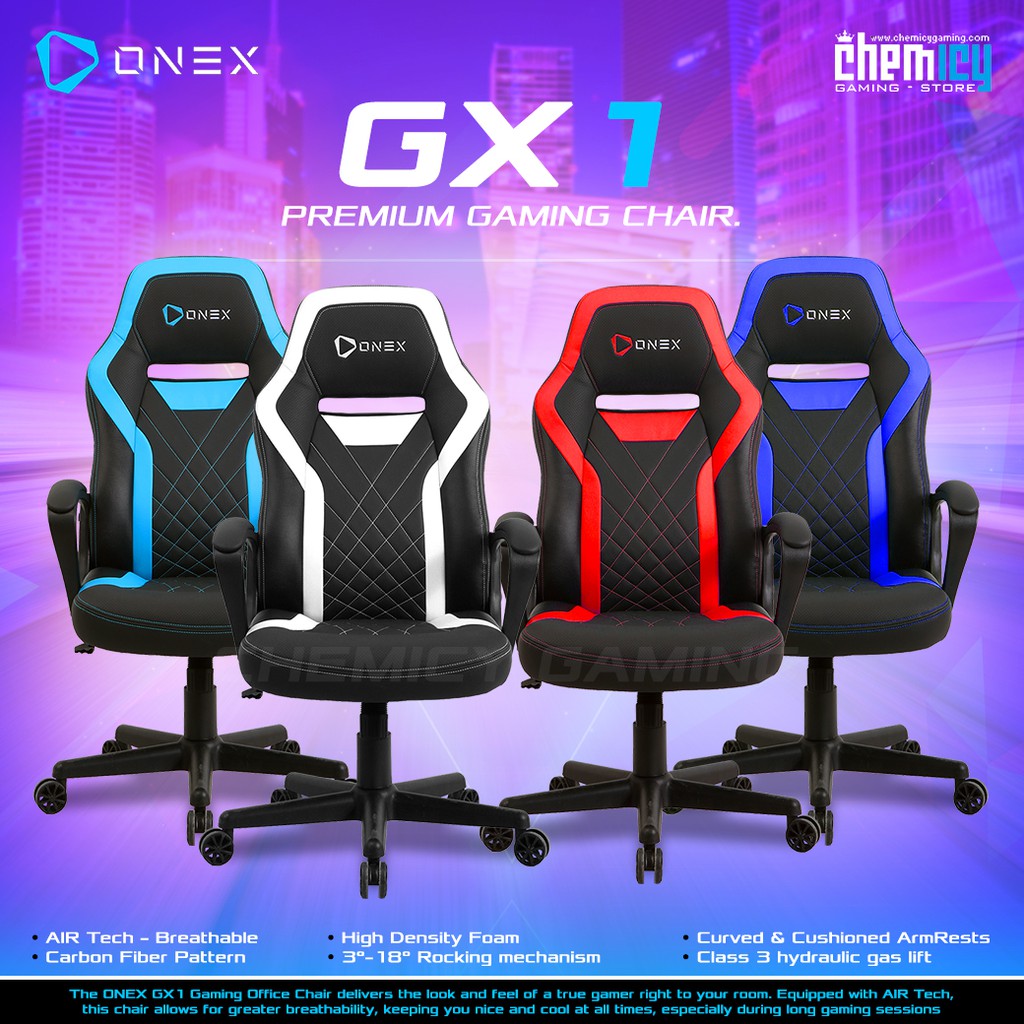 OneX GX1 / GX-1 Premium Quality Gaming Chair / Kursi Gaming