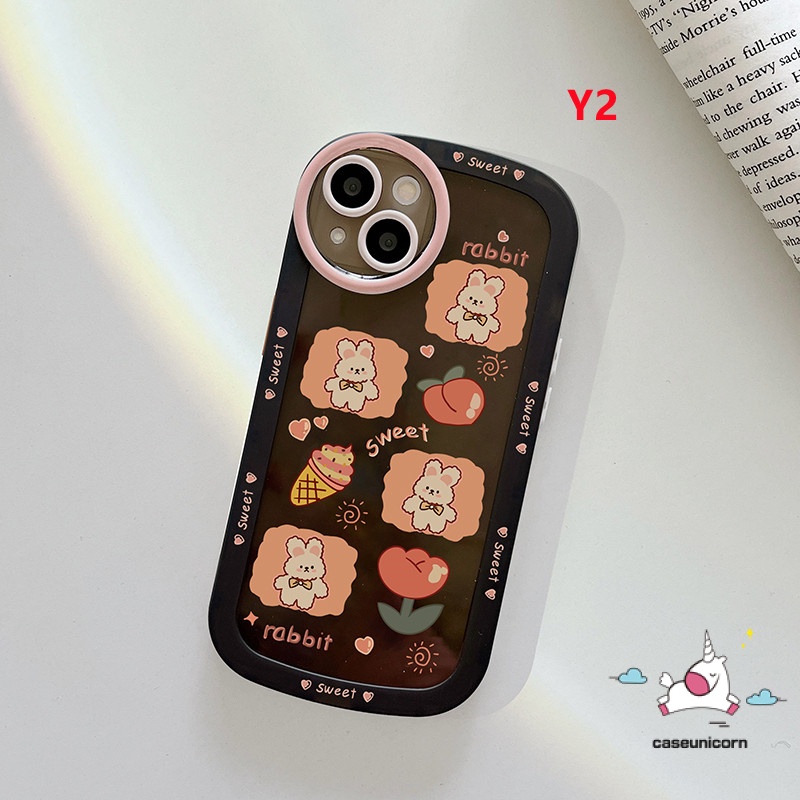 Casing Oppo A5s A16 A15 A57 2022 A12 A54 A7 A96 A55 A74 A3s A16K A95 A16E A31 A1K A12E A53 A33 A16s A5 A9 2020 A76 A35 A36 Reno 6z 5z 8 5 6 7 4F Sarung Bantal Lembut Motif Beruang