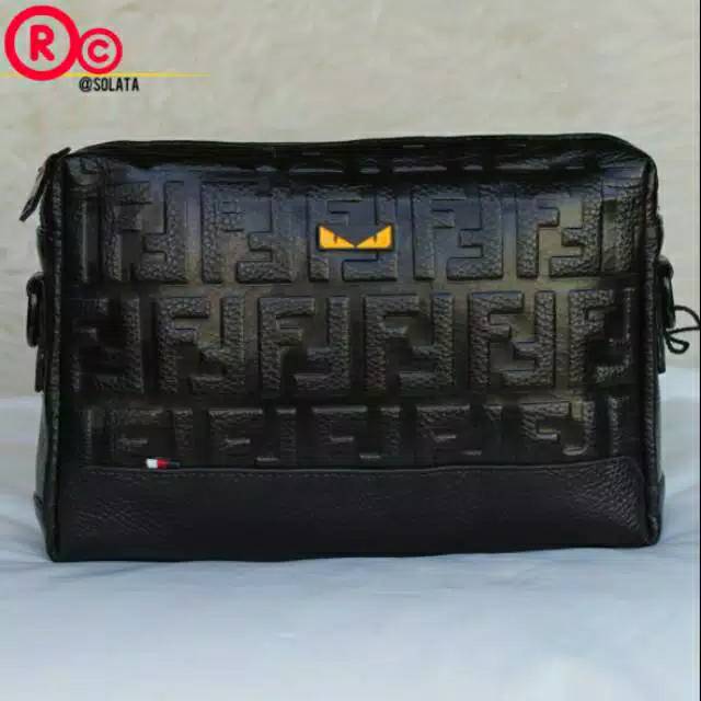 HANDBAG PRIA WANITA / CLUTCH PRIA WANITA / HANDBAG FENDI