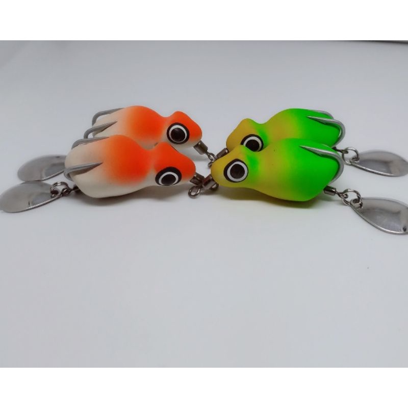 SOFT FROG DOUBLE HOOK VMC 3,5 CM