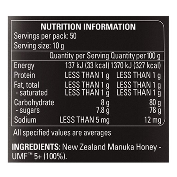 Comvita Manuka Honey UMF 5+ 500gr Madu Murni Alami 5+ UMF Original