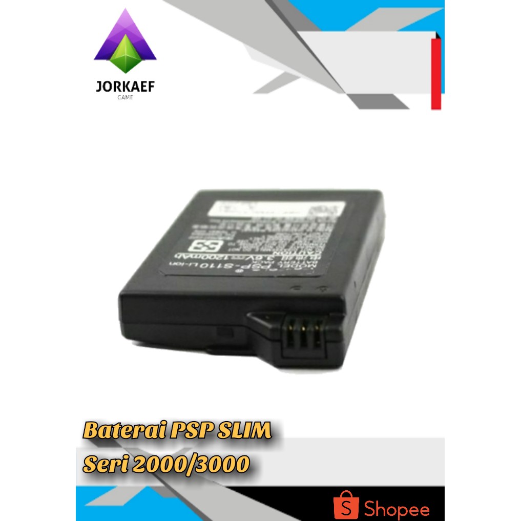 BATTERY  PSP SLIM  BATTERY PSP SERI 2000/3000