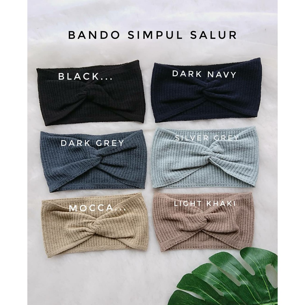 CIPUT PITA / BANDANA RAJUT PITA / BANDO PITA / INNER HIJAB PITA / INNER RAJUT PITA / DALAMAN JILBAB